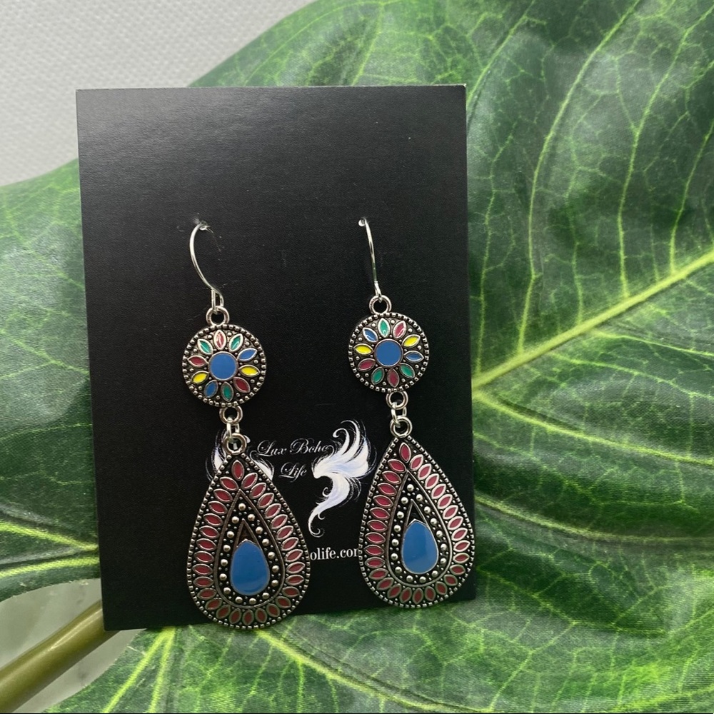 Bohemian Multi-colored Earrings